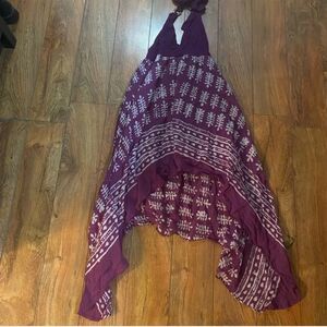 Beautiful Pinkish Purple Halter Neck Dress